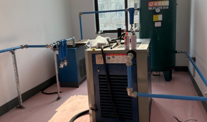 福斯特空壓機(jī)管道安裝