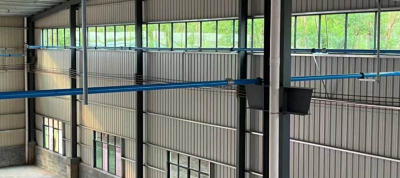 福斯特車間壓縮空氣管道